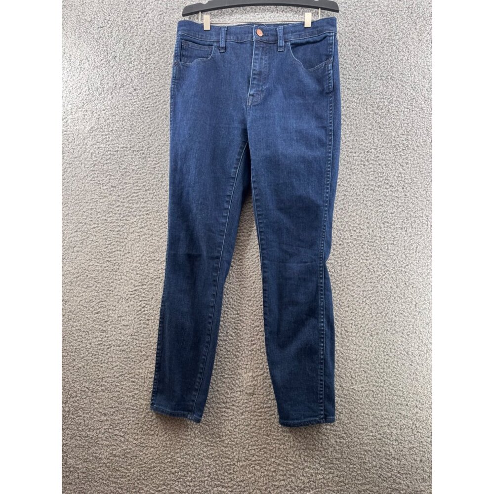 Madewell 10" High Riser Skinny Skinny Jeans  Blue Denim Size 29